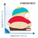image 3 of Eric Cartman Mooning South Park Star Mini Cardboard Cutout 93cm