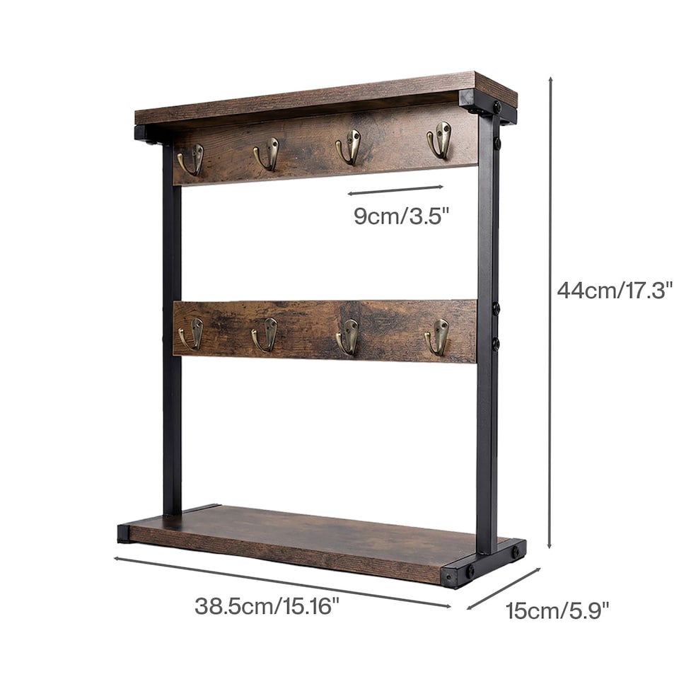 image 1 of Levede Mug Holder Stand Coffee Cup Rack Organiser Countertop Mug Tree with Hooks