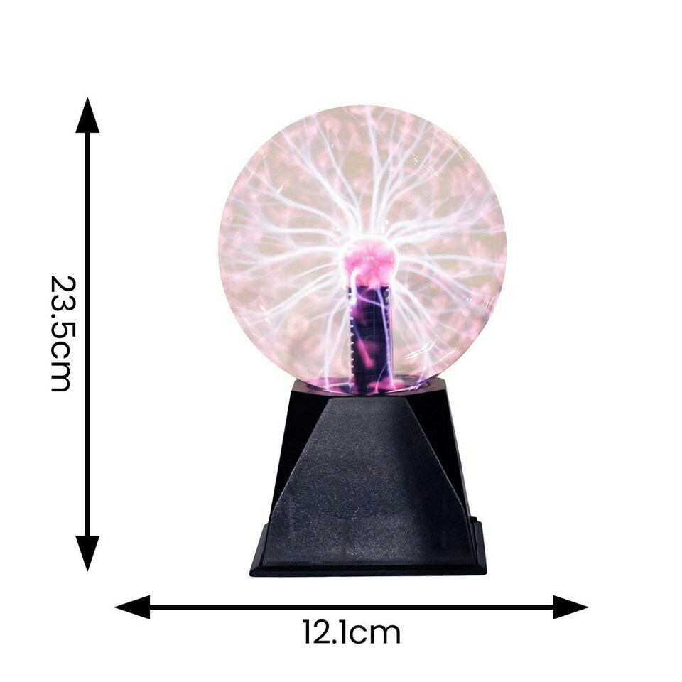 image 1 of ValueLights Pixo Plasma ball Clear Illuminated Decoration