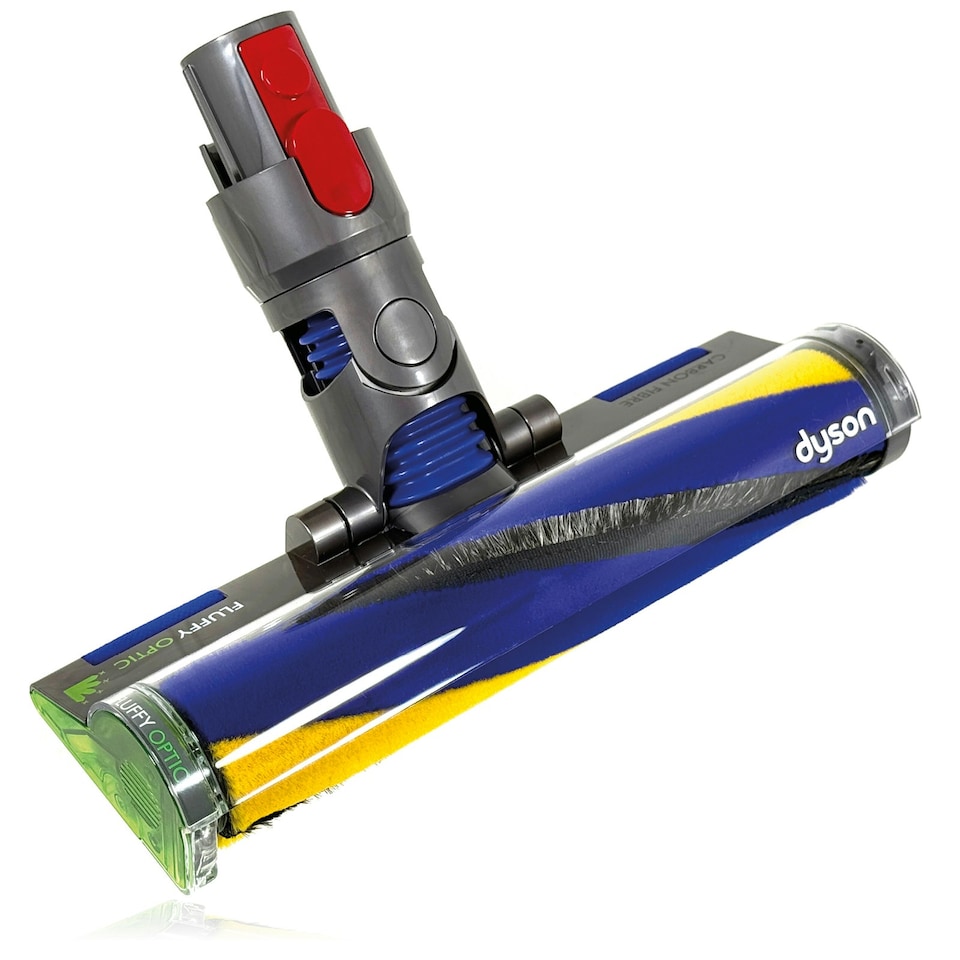 image 1 of SPARES2GO Fluffy Optic Cleaner Head For Dyson Gen5detect SV23 Absolute 972417-01
