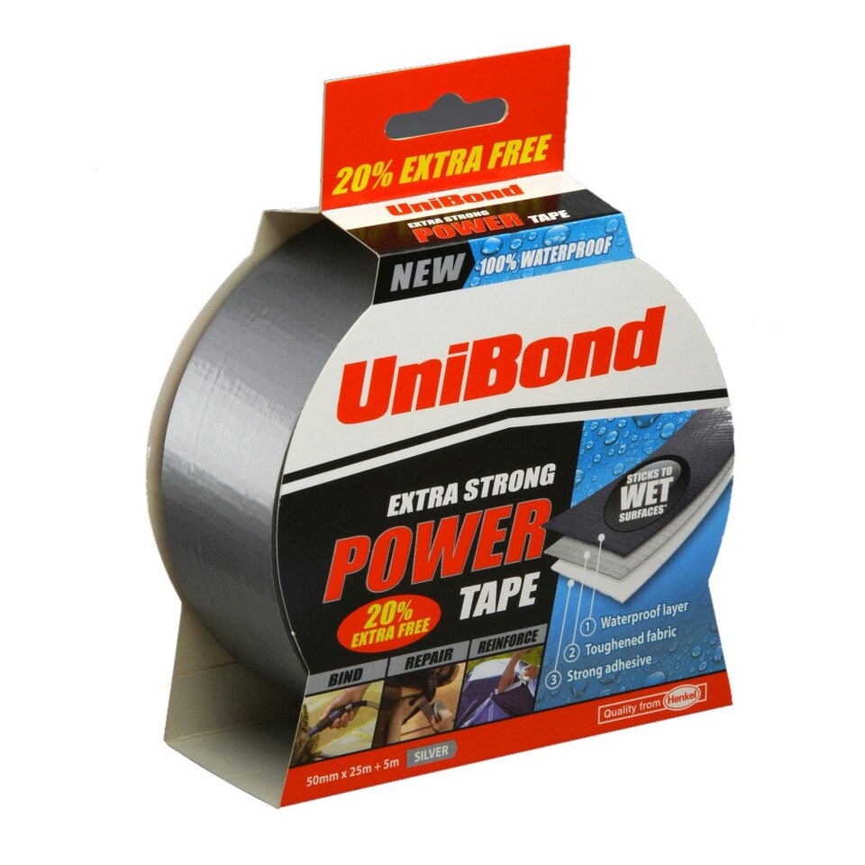 UniBond Power Tape - Silver - One Size
