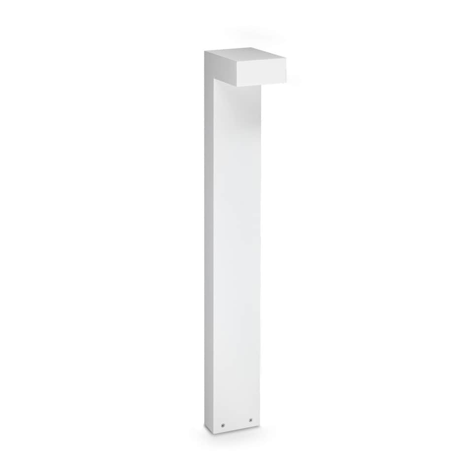 image 1 of Sirio 80cm Outdoor Bollard White 1x LED 1100lm 3000K IP65