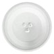 image 1 of SPARES2GO Microwave Turntable Glass Plate for Toshiba MM-MM20P ML-EM23P(BS) (10" / 255mm)