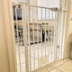 image 7 of Bettacare Pet Gate with Lockable Cat Flap, 75cm - 84cm, White, 104cm in Height