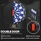 image 6 of SPORTNOW Electronic Dartboard Set with 31 Games, 285 Programs, Cabinet, 6 Soft Tip Darts, 6 Spare Tips, LCD Scoring Indicator for Party, Game Night, Gift