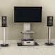 image 4 of TekBox 2x Black Glass Speaker Stands