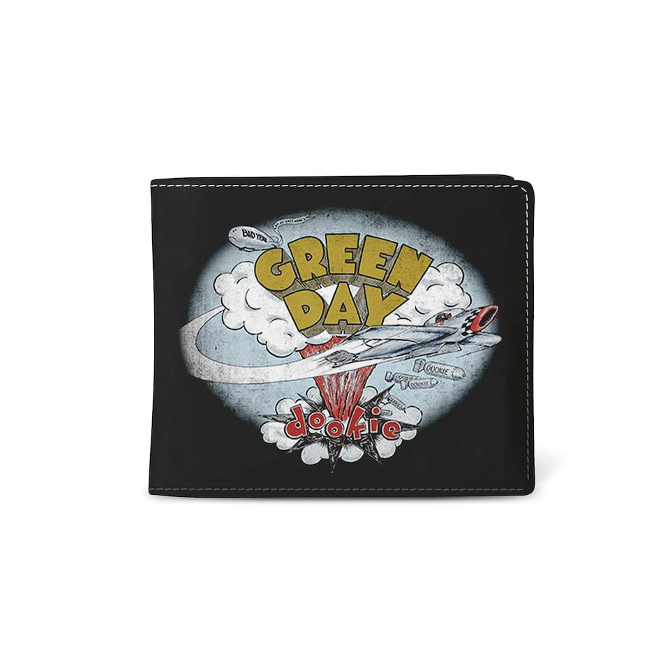 image 1 of Rocksax Green Day Wallet - Dookie Black