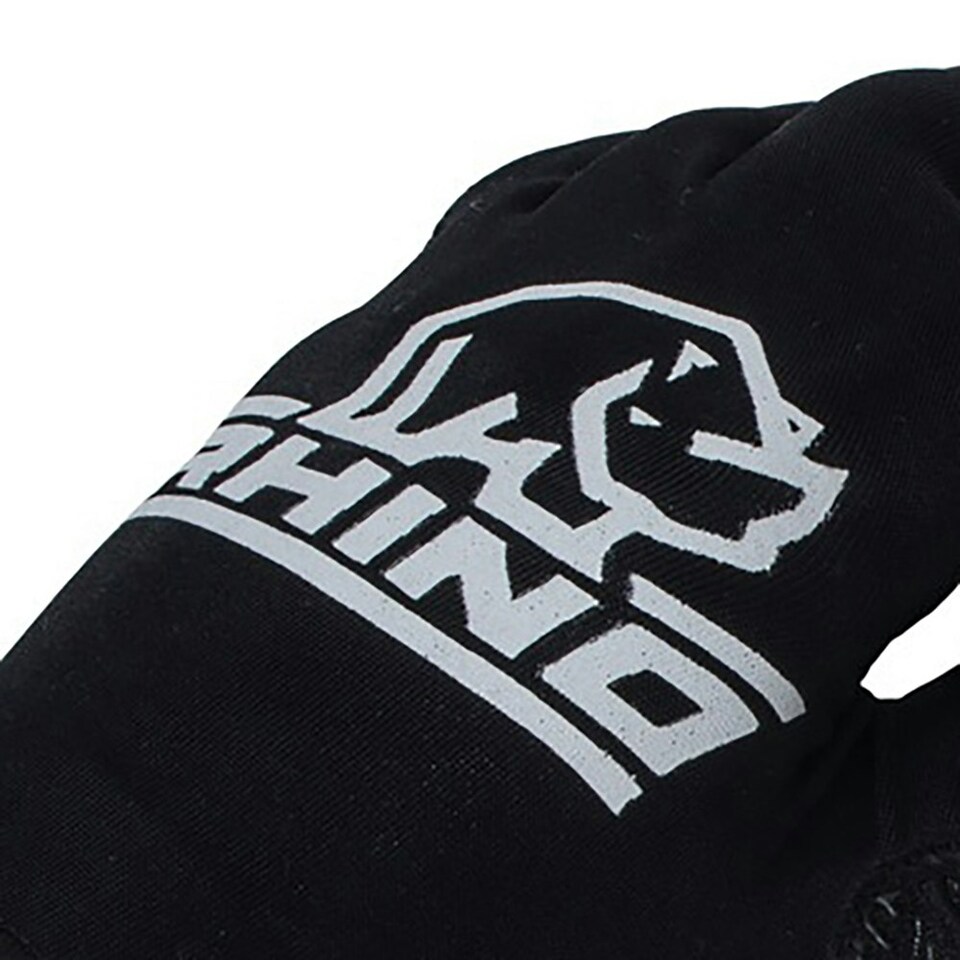 image 1 of Rhino Childrens/Kids Pro Full Finger Rugby Mitts - Black - XS-S