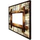 image 1 of Rustic egyptian wooden frame (Picture Frame) Brown | XS