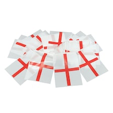 Bristol Novelty St. George Bunting - Red/White - One Size Red