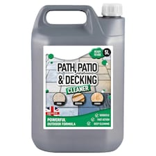 1 x 5L Patio & Decking Cleaner Removes Dirt, Grime & Stains Ready To Use