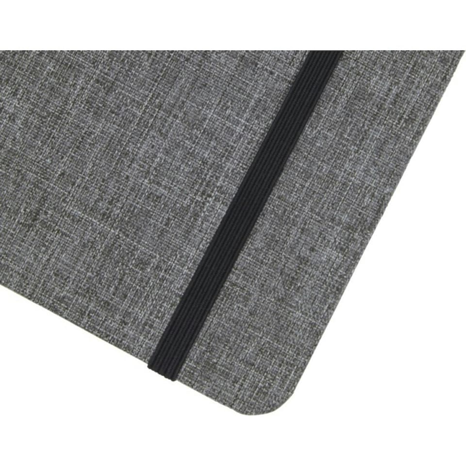 image 1 of Marksman Orin Recycled Polyester A5 Notebook - Grey Heather - A5