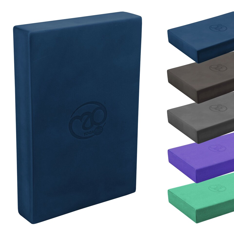 image 1 of Fitness Mad Full Yoga Block - EVA Foam, 30.5cm x 20.5cm x 5cm