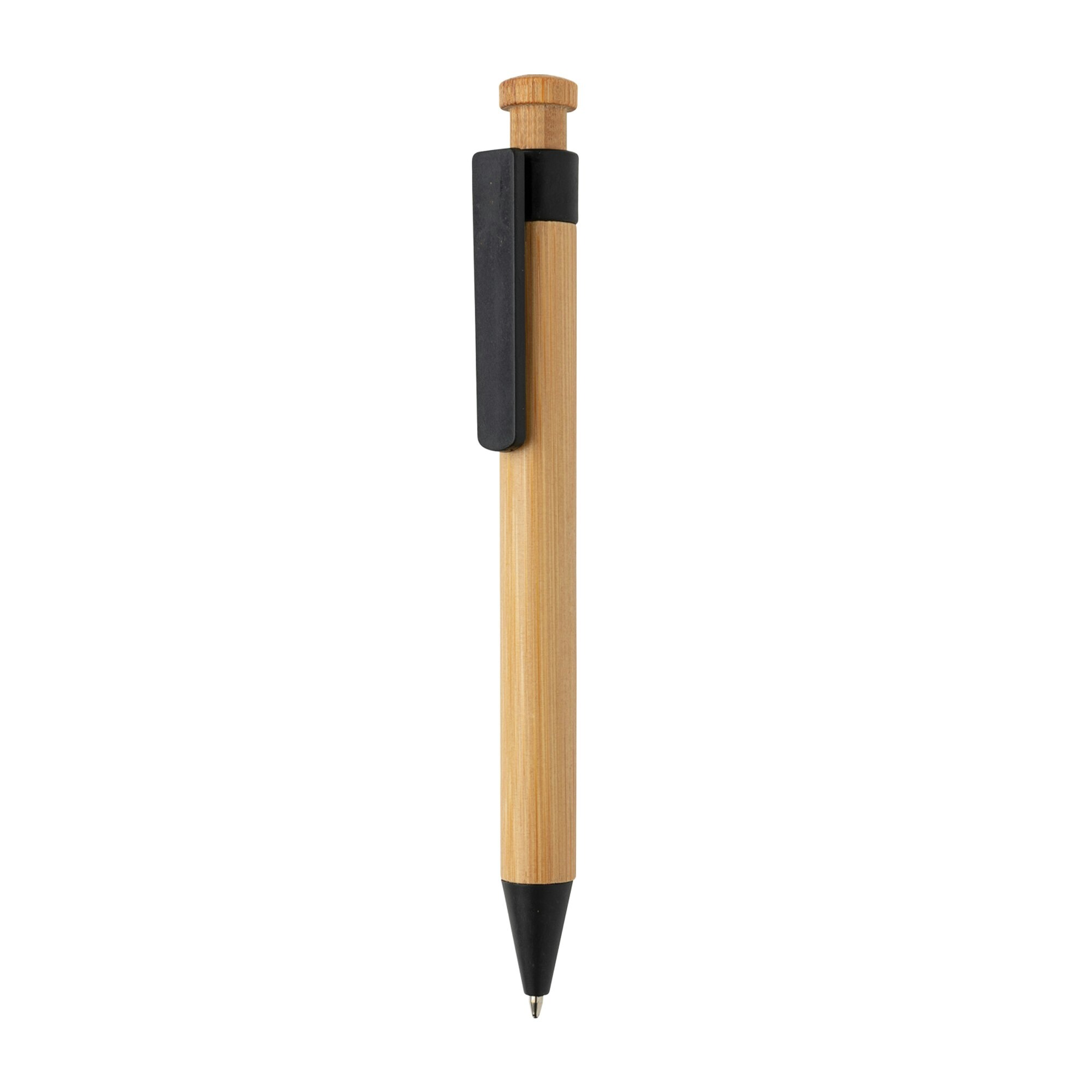 XD Collection Bamboo & Wheat Straw Pen - Black - One Size (UTXD870)