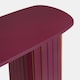 image 3 of OHS Madison Console Table Ribbed Engineered Wood Entryway Display Desk
