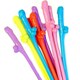 image 5 of 10PC Hen Party Willy Glow in Dark Straws Classy Team Bride to Be Drink  Accessories Novelty  Wedding Décor