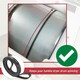 image 7 of SPARES2GO Poly-V Drive Belt for Bush BCGBTD8HP TD7CNBCW Tumble Dryer (7PH2012 SH200)