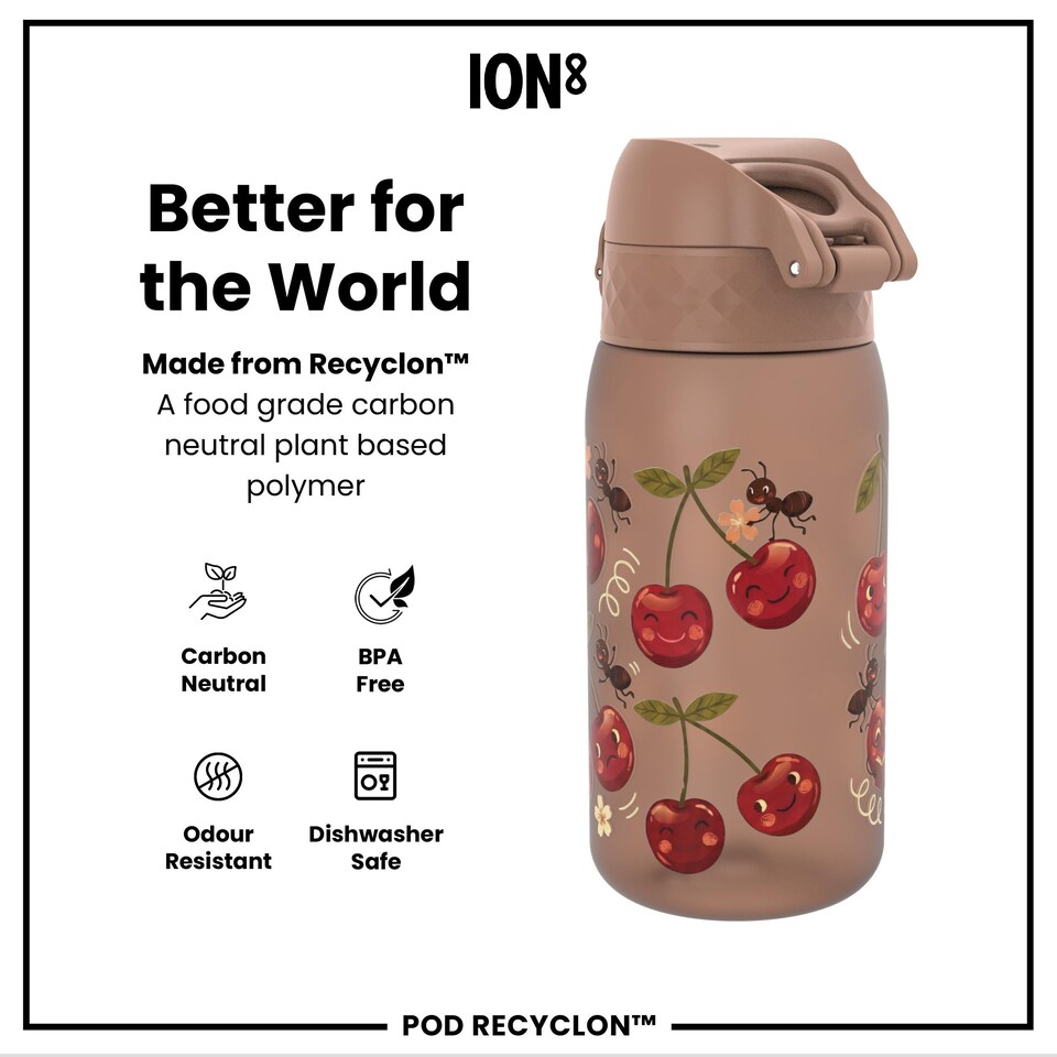 image 1 of Leak Proof Kids Water Bottle, BPA Free, 350ml (12oz)