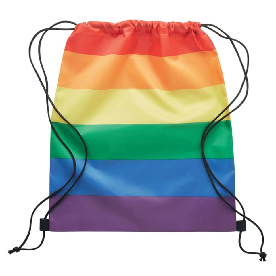 image 1 of MidOcean Bow RPET Drawstring Bag - Multicoloured - One Size Multi