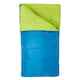 image 2 of Mountain Warehouse Kids Mini Sleeping Bag Insulated 2 Season Camping Boys Girls Blue