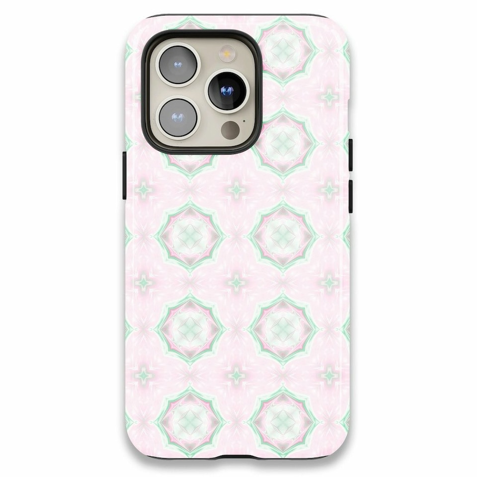 image 1 of Candy Tile Phone Case | Pink | Galaxy S22 Ultra
Tough | Galaxy S22 Ultra
Tough