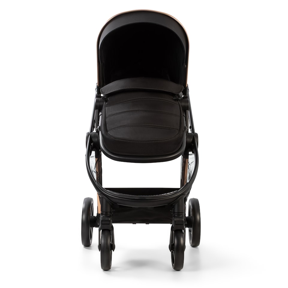 image 1 of Red Kite Push Me Pace i 2 in 1 Travel System with i-Size Car Seat - Amber | Gold | Amber | One Size | 1