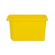 image 3 of Wham Stack & Store 4 x 30L Plastic Storage Boxes | Yellow | 4