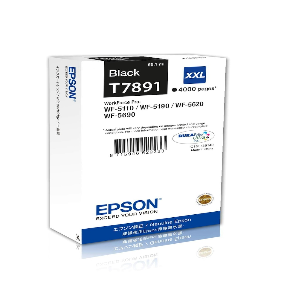 image 1 of EPSON C13T789140 BK INK CART