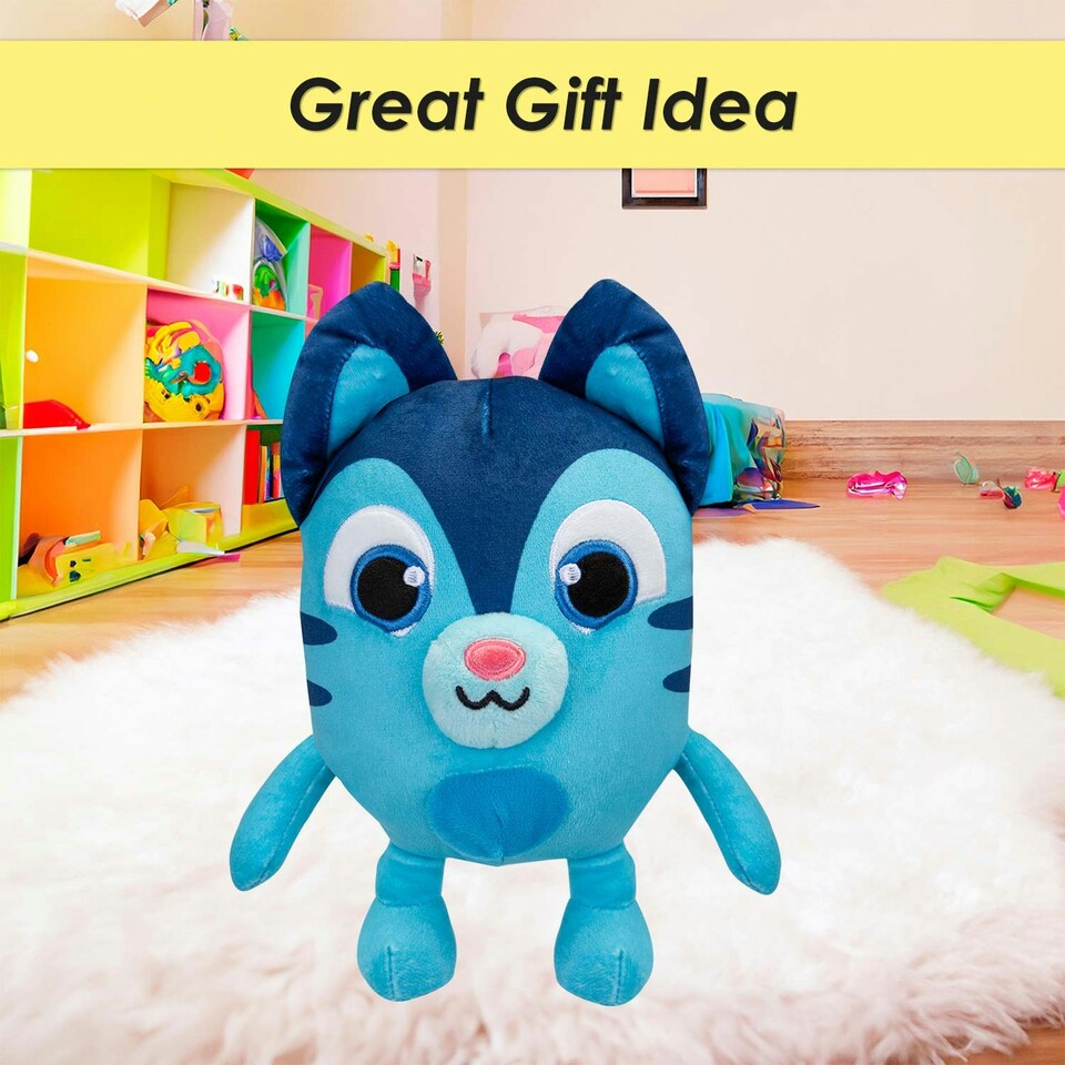 image 1 of Jet Pinata Smashlings Soft Toy Cute Plushie Huggable Cuddly 20cm Blue