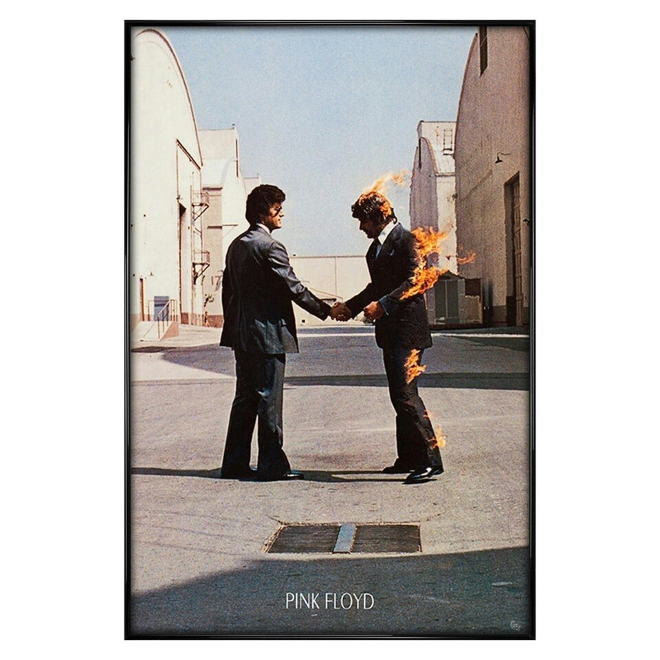 image 1 of Gloss Black Framed Pink Floyd Wish You Were Here Maxi Poster Framed Poster