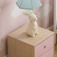 image 4 of Junior Vida Neptune 2 Drawer Bedside Table Chest Cabinet Nightstand, Pink & Oak