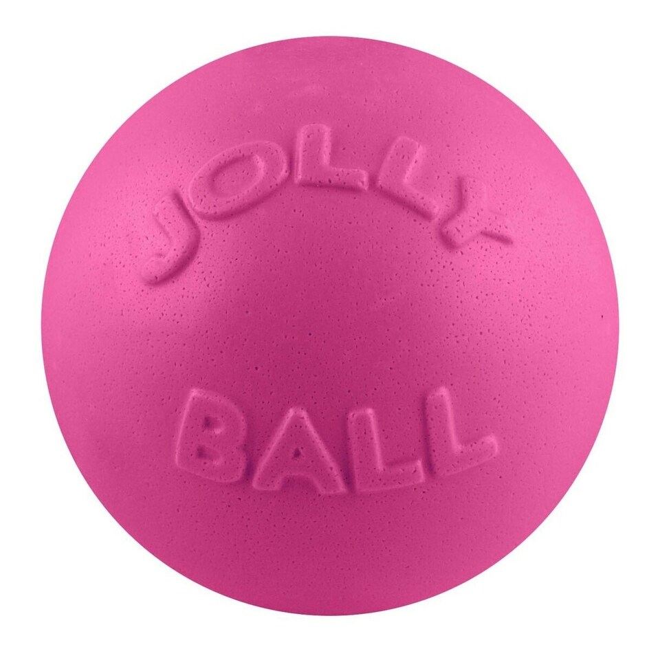 Jolly Pets Bounce-n-Play Jolly Ball - Bubblegum - 8 inches