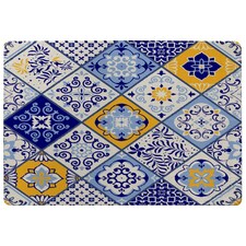 Turkish style. Azulejos tiles (Rug) Multi | Medium: 80x150cm