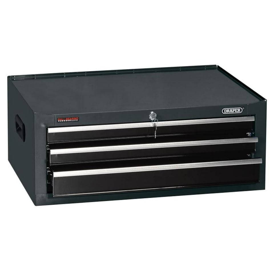 3 Drawer Mid Tool Chest(Black) - 35740 N/A