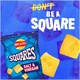 image 10 of Walkers Squares Salt & Vinegar Snacks Crisps 27.5g (Case of 32)