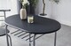 image 4 of Kitchen Breakfast Bar Small Dining Table and 2 chairs Set with Metal frame -Black