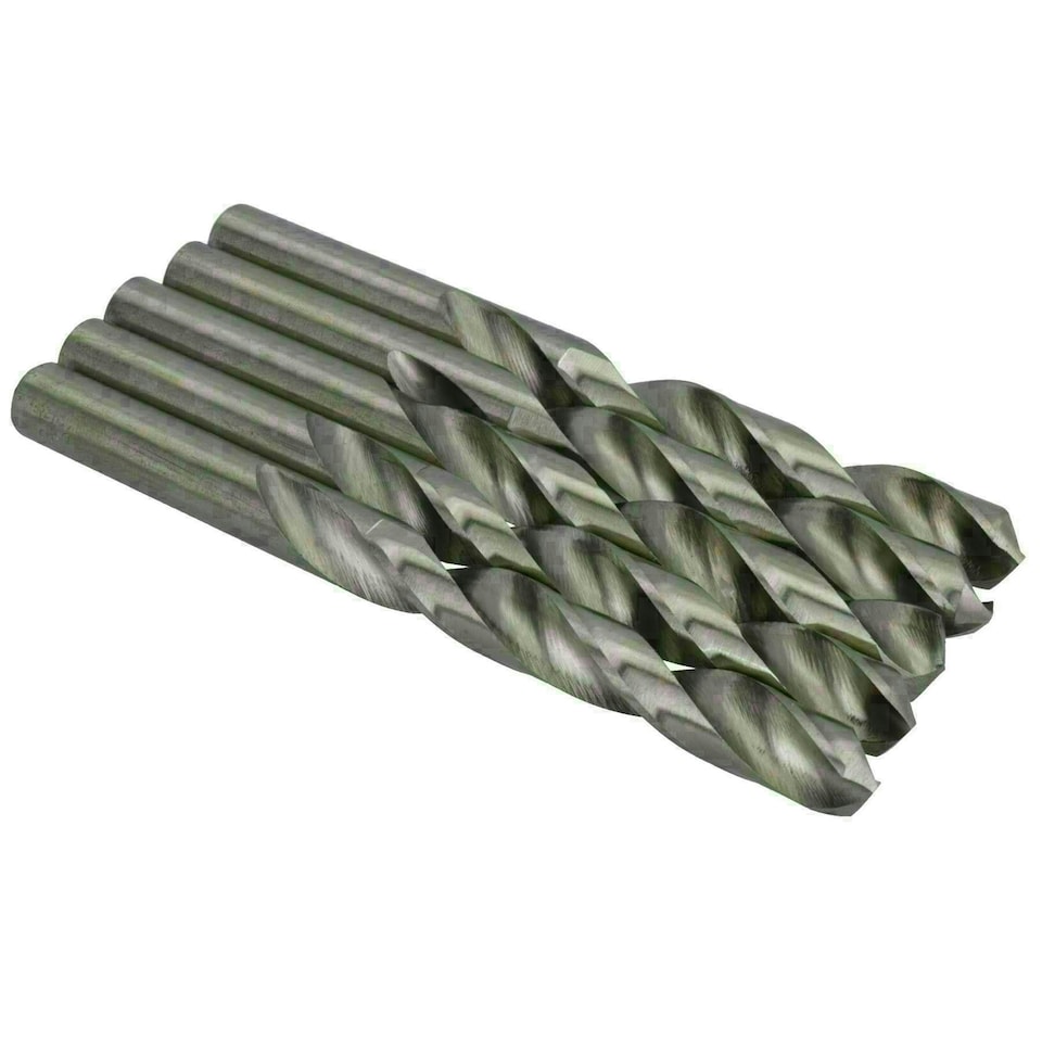 image 1 of 12.5mm HSS-G Metric MM Drill Bits for Drilling Metal Iron Wood Plastics 5pc