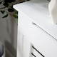 image 8 of Extending Radiator Cover Adjustable Wooden MDF Slatted Grill | White