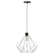 image 3 of Interiors by Premier Wyra Chrome Gold Frame Pendant light