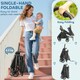 image 4 of AIYAPLAY Baby Stroller with Adjustable Seat, Travel Pushchair, Dark Grey Grey | Dark Grey