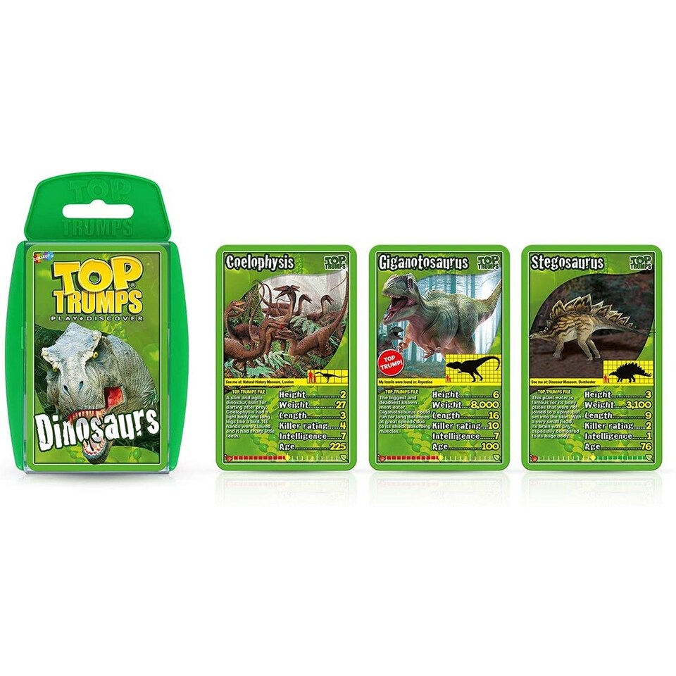 image 1 of Dinosaurs Top Trumps Card Game