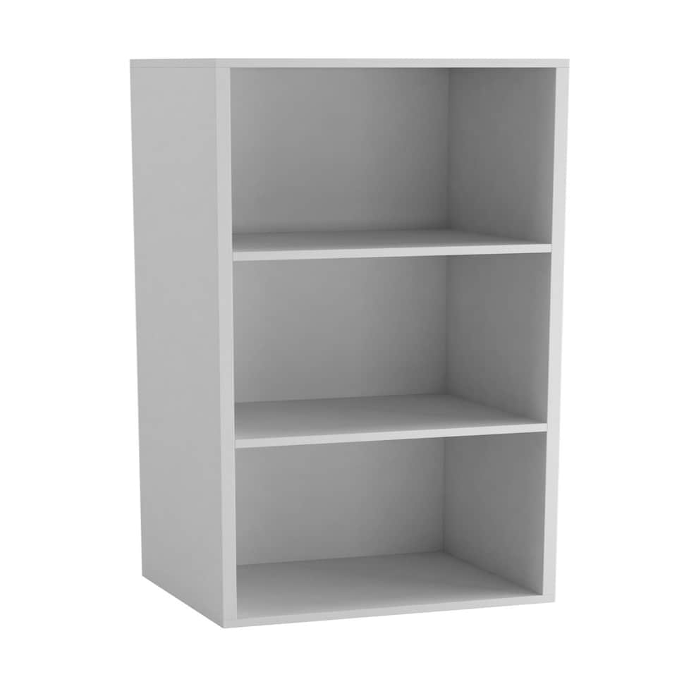 image 1 of 3-Tier Cube Shelving Unit Brown | Unit Colour: Oak