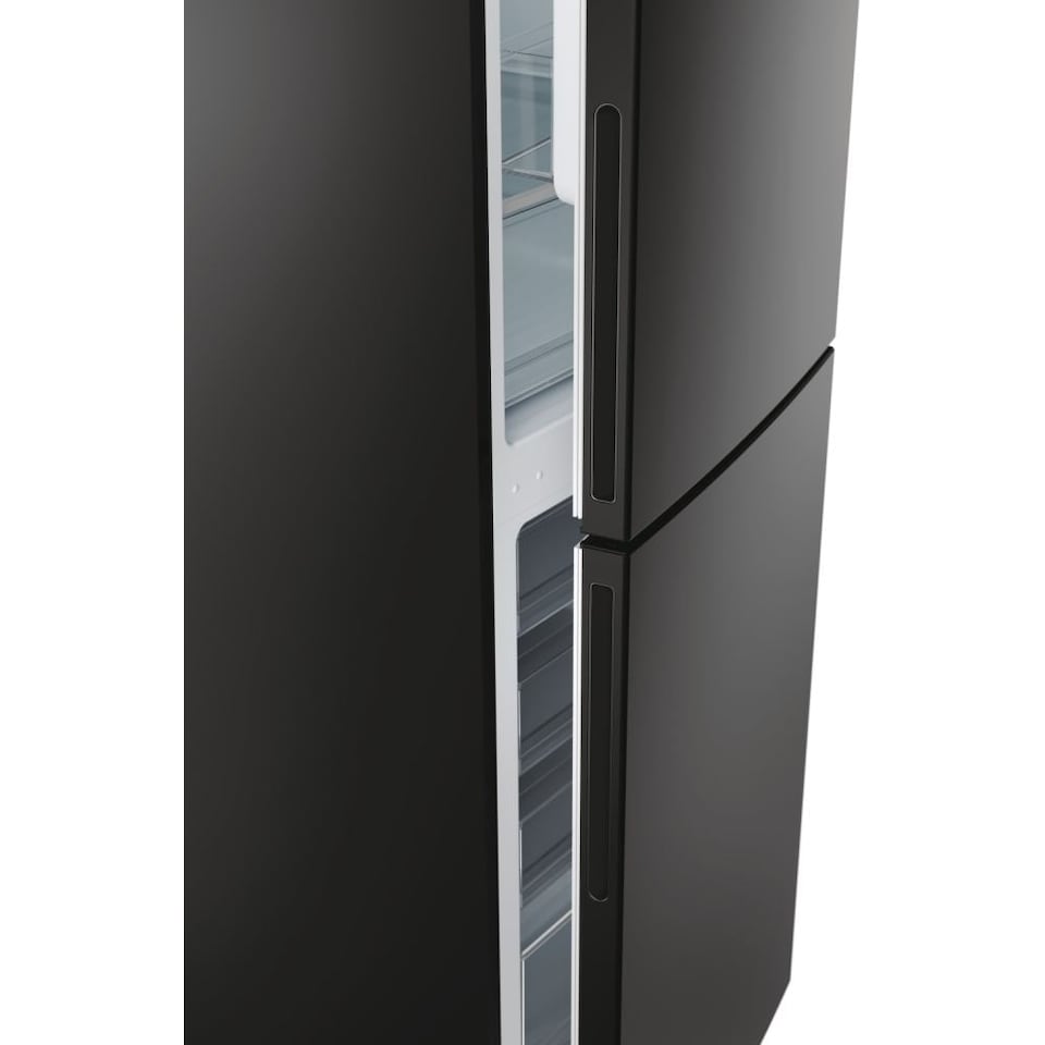 image 1 of Hoover HVT3CLECKIHB - Black Freestanding Low Frost Fridge Freezer - E energy