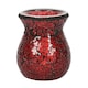 image 2 of Something Different Crackle Effect Oil Burner - Red - 11cm x 8.5cm x 8.5cm
