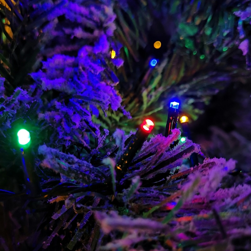 image 1 of 6m Treebrights Christmas Lights with 240 LEDs in Multi-Coloured with Timer