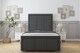 image 1 of Sloomy Lancaster Graphite Dumfries Bed Frame With Mattress With 50" Upholstered Headboard 5' King
