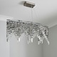 image 4 of BHS Esme Diner Ceiling Pendant, Chrome