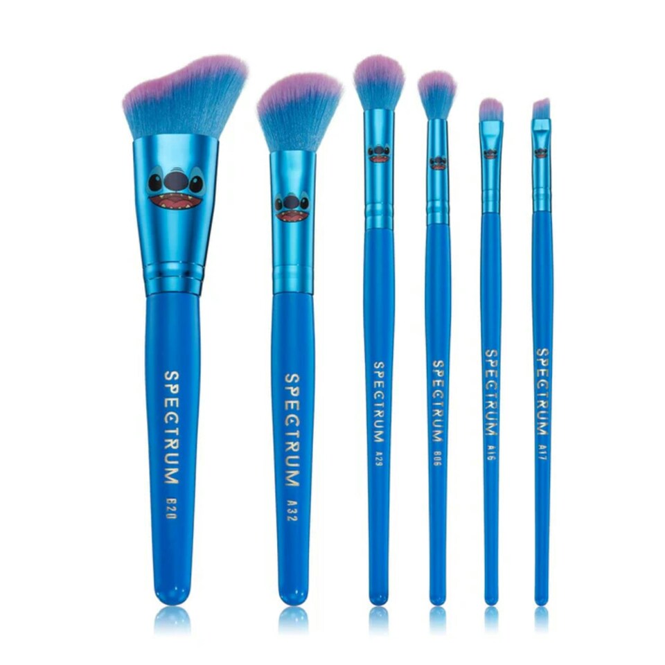 image 1 of Spectrum Disney Stitch Ride the Wave 6 Piece Brush Set
