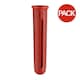 image 1 of Securfix Standard Wall Plugs (Pack of 1000) - Red - One Size