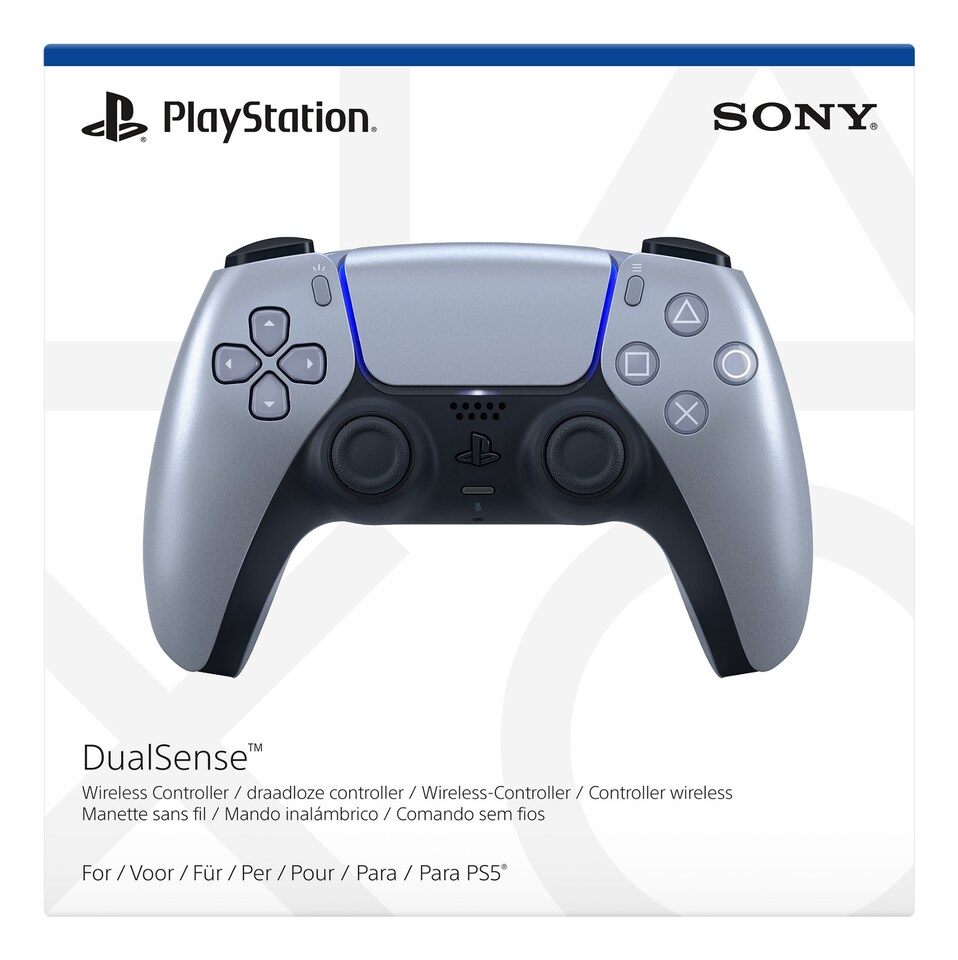 image 1 of Sony DualSense Wireless Controller PlayStation 5 - Sterling Silver - 1000040718 - P5AEJSSNY57734 | Silver